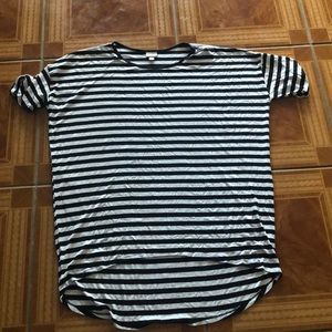 Lularoe Irma 😱 black and white stripe